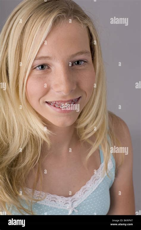 blonde girl with braces|2,169 Blonde With Braces Stock Photos and High